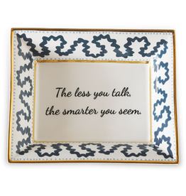 Talk Plate - 1.5"H x 8"W x 6.5"D