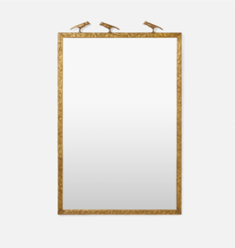 Joelle Three Bird Mirror, Gold