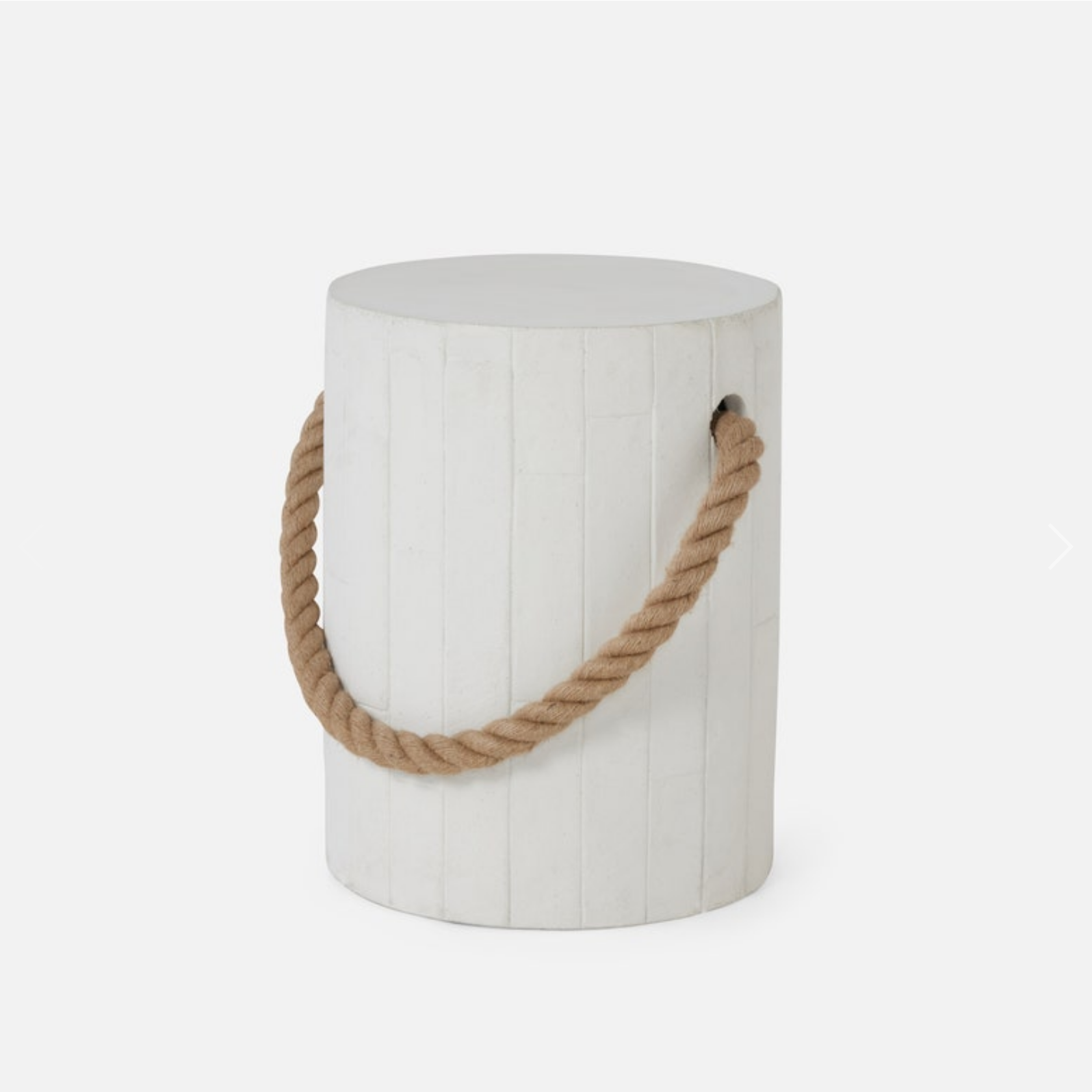 Aster Outdoor Stool - Porcelain