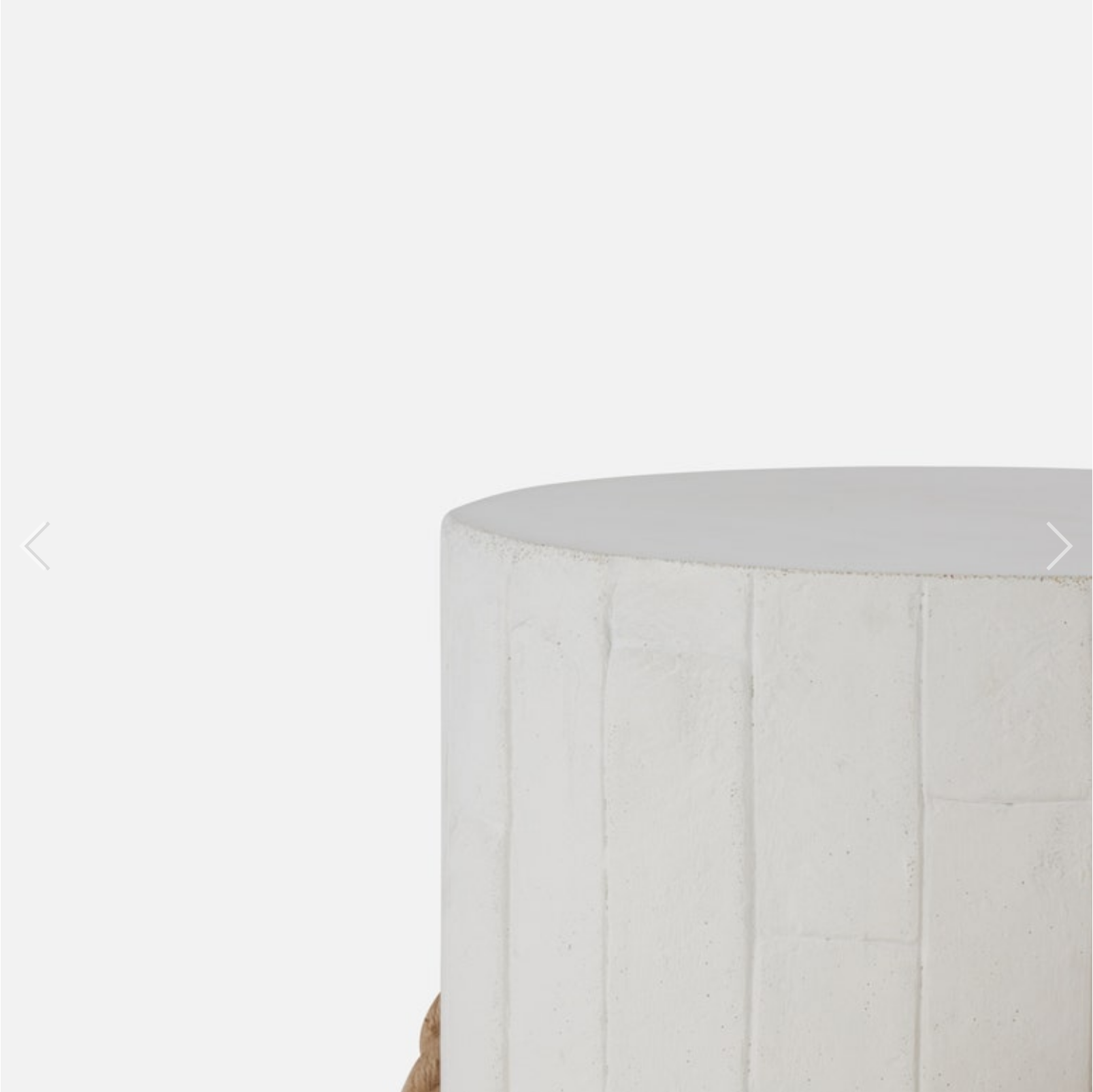 Aster Outdoor Stool - Porcelain