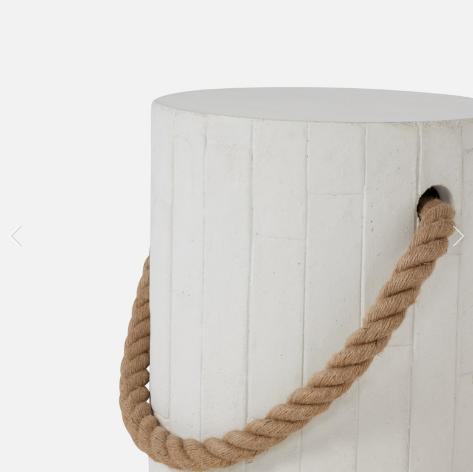 Aster Outdoor Stool - Porcelain
