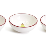 Merry and Bright Set of 3 Christmas Tidbit Bowls