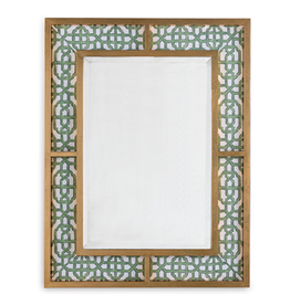 Bedford Mirror Gold "Levens Trellis"