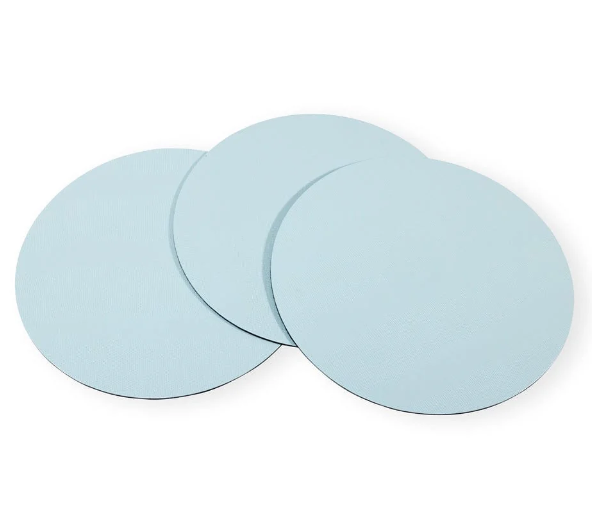 Soft Aqua Lizard  Round Placemat