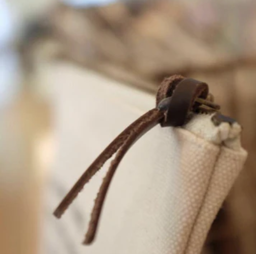 Always Look Lovely Canvas Zip Bag