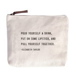 Pull Yourself Together Canvas Zip Bag