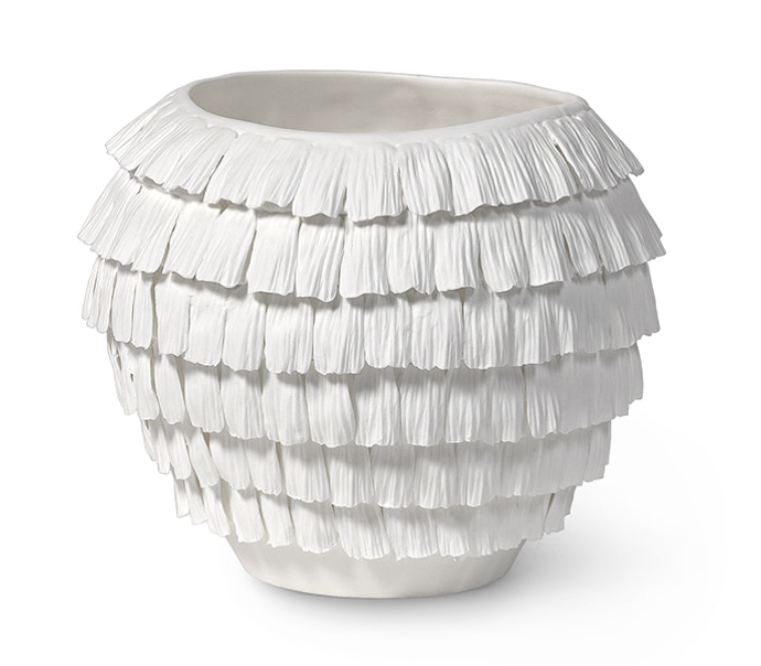 VIVIAN PORCELAIN VASE, SHORT