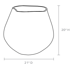 Abria Outdoor Planter