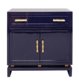 Marcus Navy Lacquered Chest