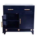 Marcus Navy Lacquered Chest