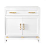 Marcus White Lacquered Chest