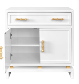 Marcus White Lacquered Chest
