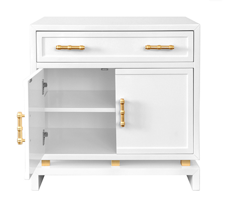 Marcus White Lacquered Chest