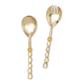 Keshi Mother of Pearl Set of 2 Servers in Gift Box