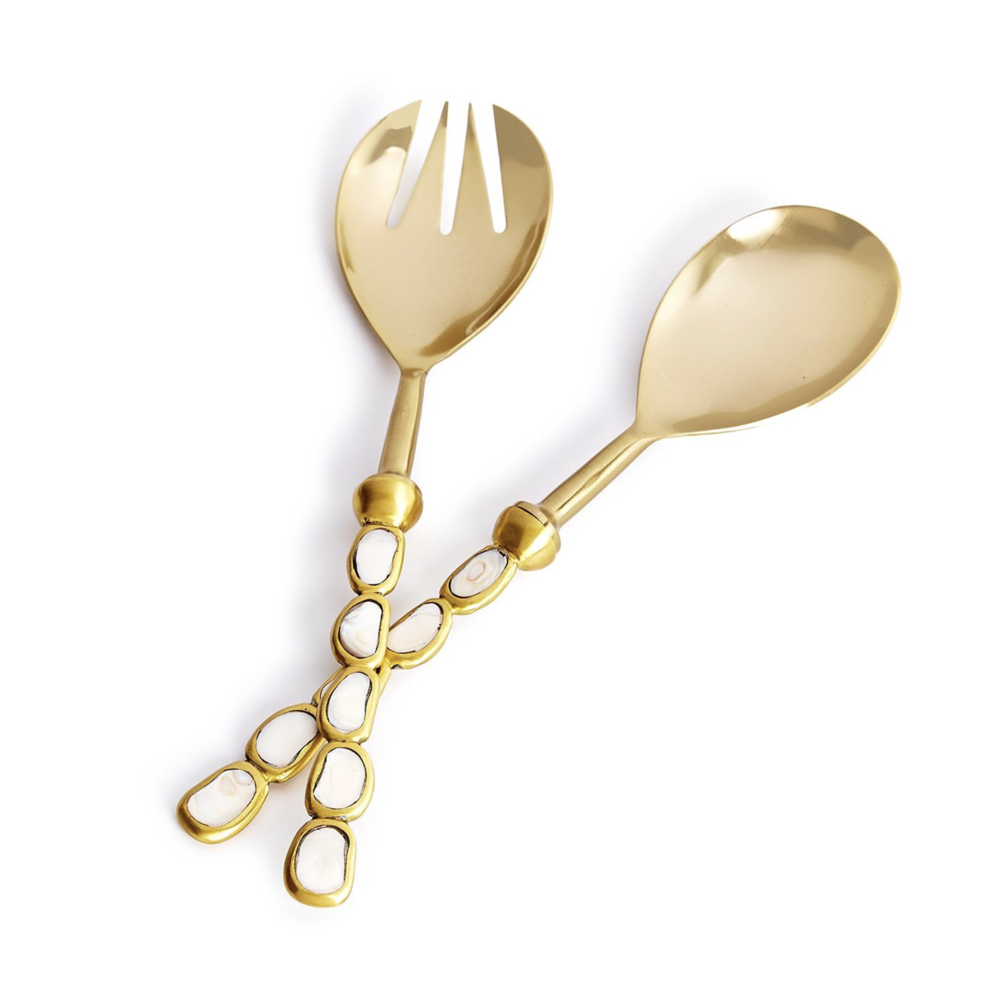 Keshi Mother of Pearl Set of 2 Servers in Gift Box