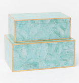 Erin Cracked Clamstone Box - SM