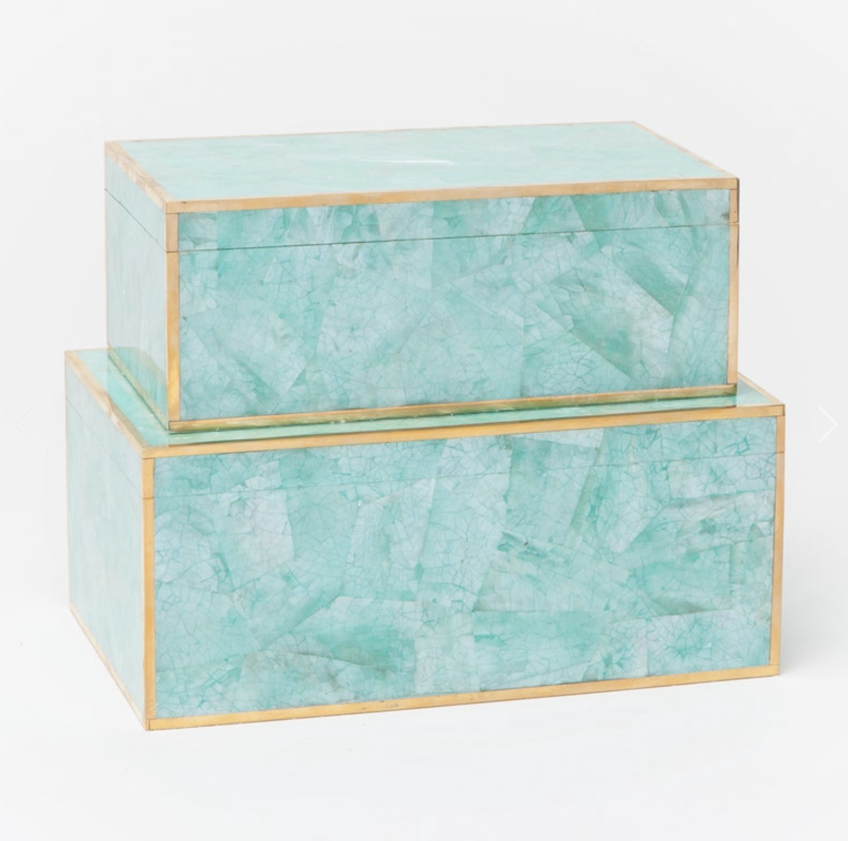 Erin Cracked Clamstone Box - SM