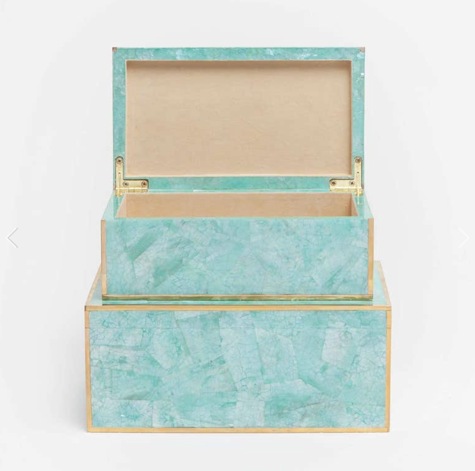 Erin Cracked Clamstone Box - SM
