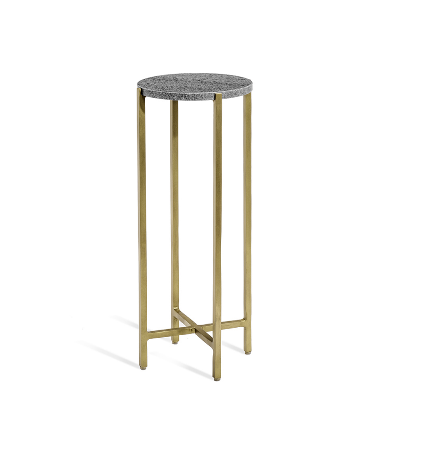 Zahara Circular Drink Table - Grey