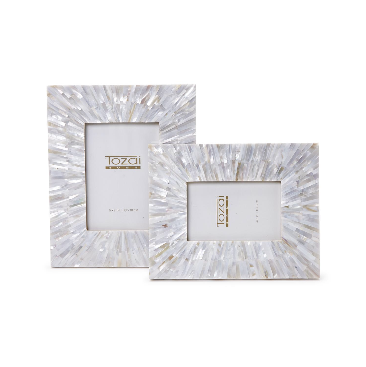 Starburst Mother of Pearl Photo Frame - 4 x 6