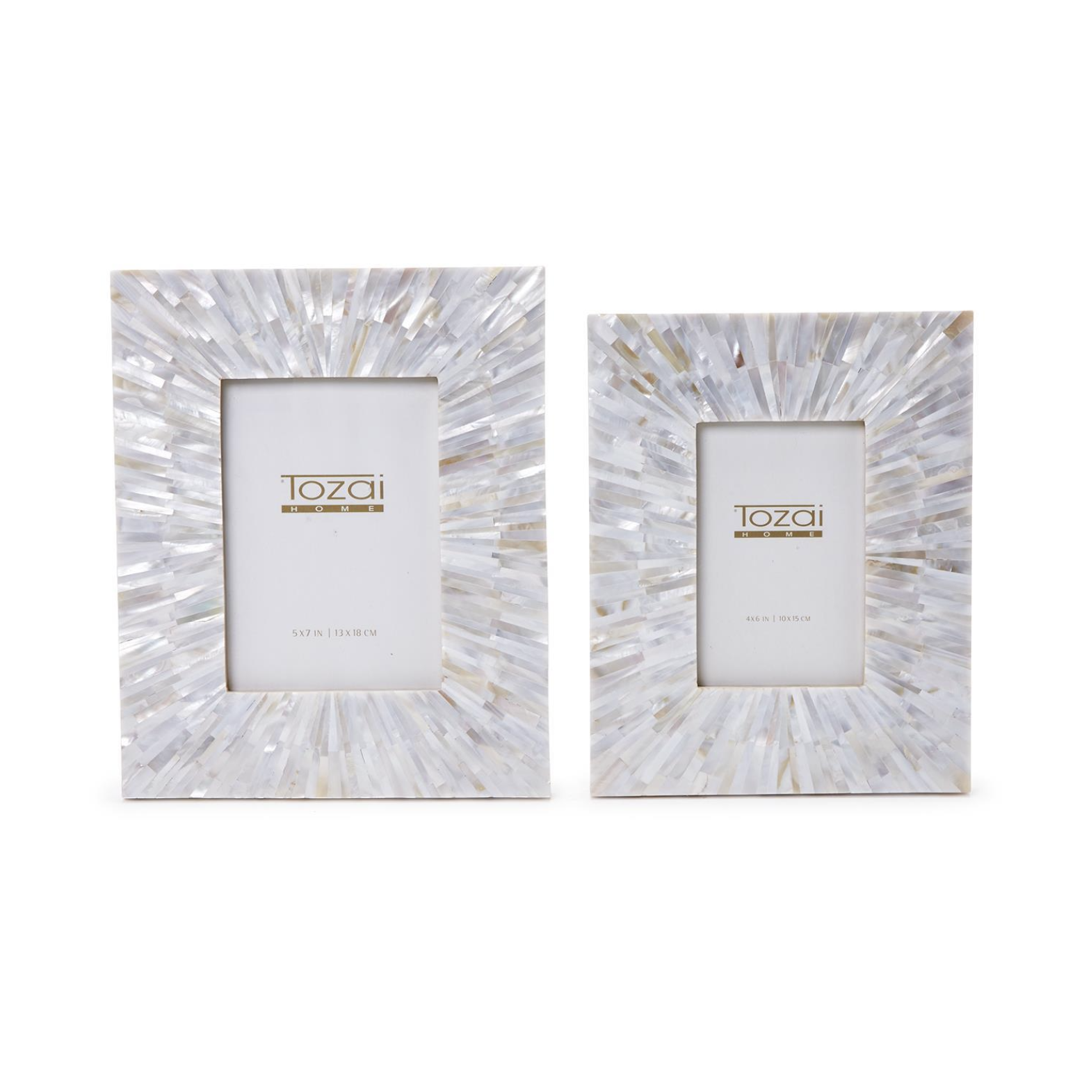 Starburst Mother of Pearl Photo Frame - 4 x 6