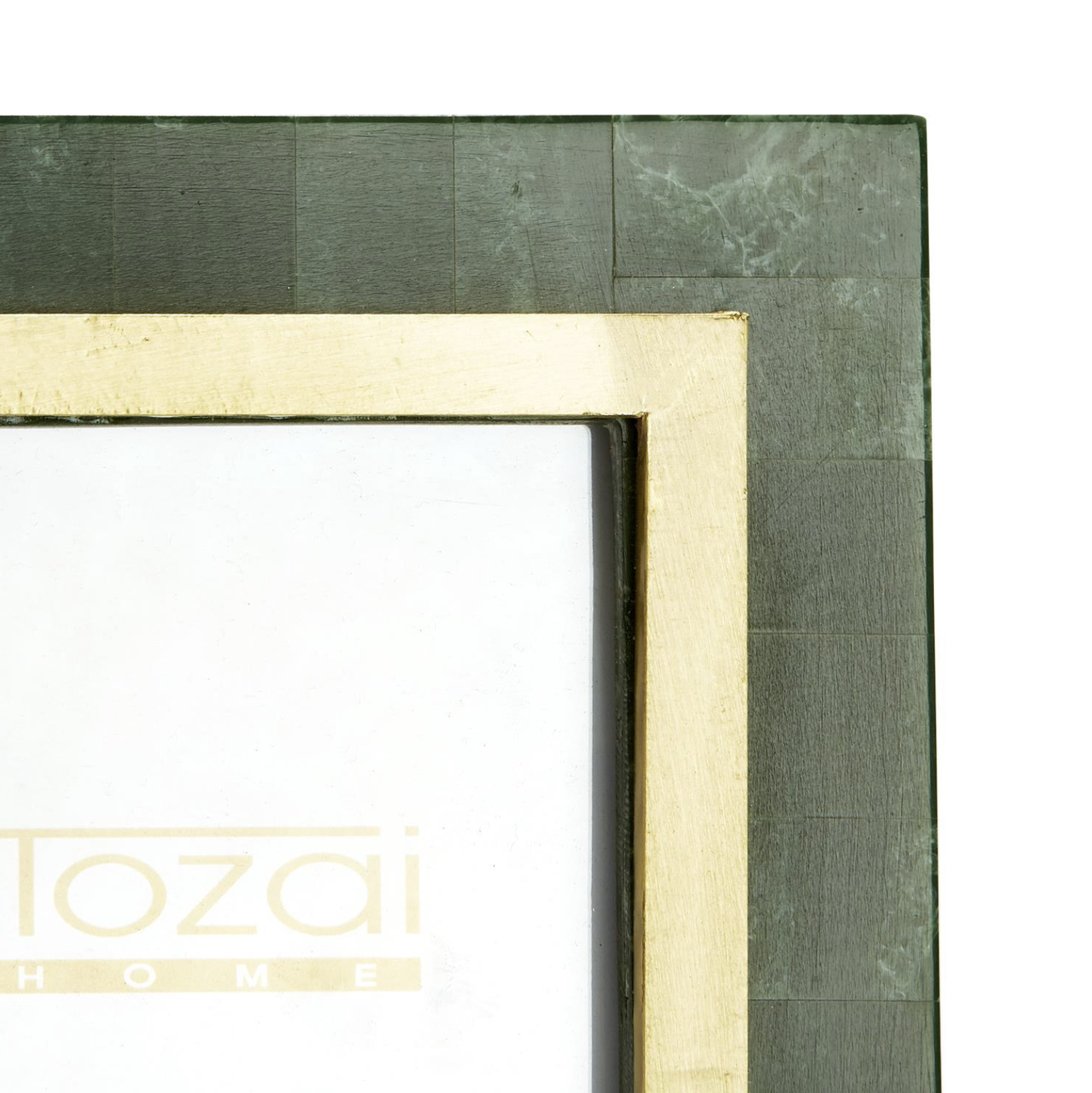 Aventurine Green/Gold Photo Frame