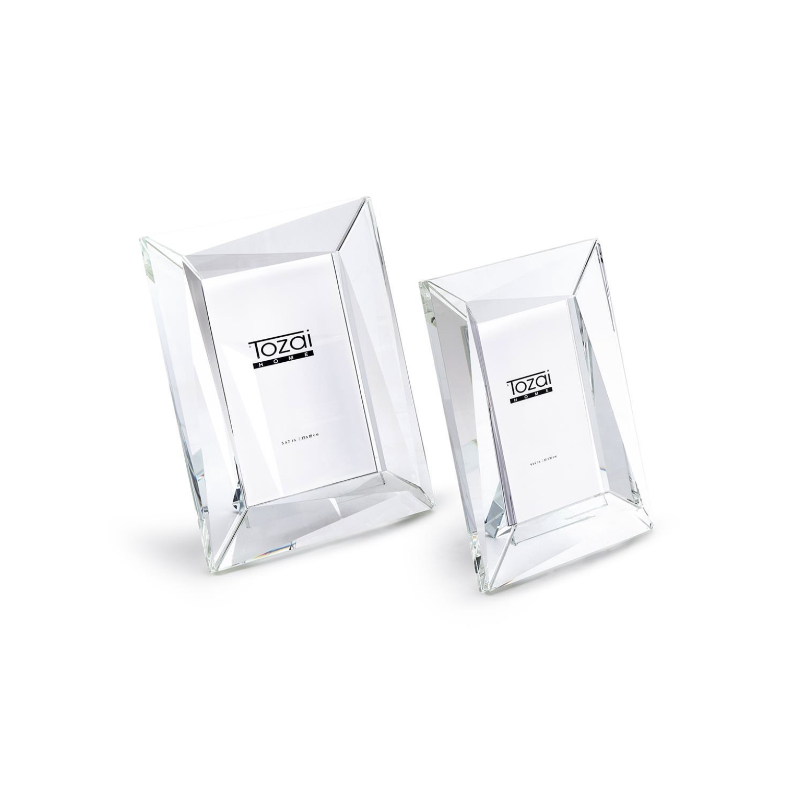 HARPA CRYSTAL PHOTO FRAME 4" x 6"