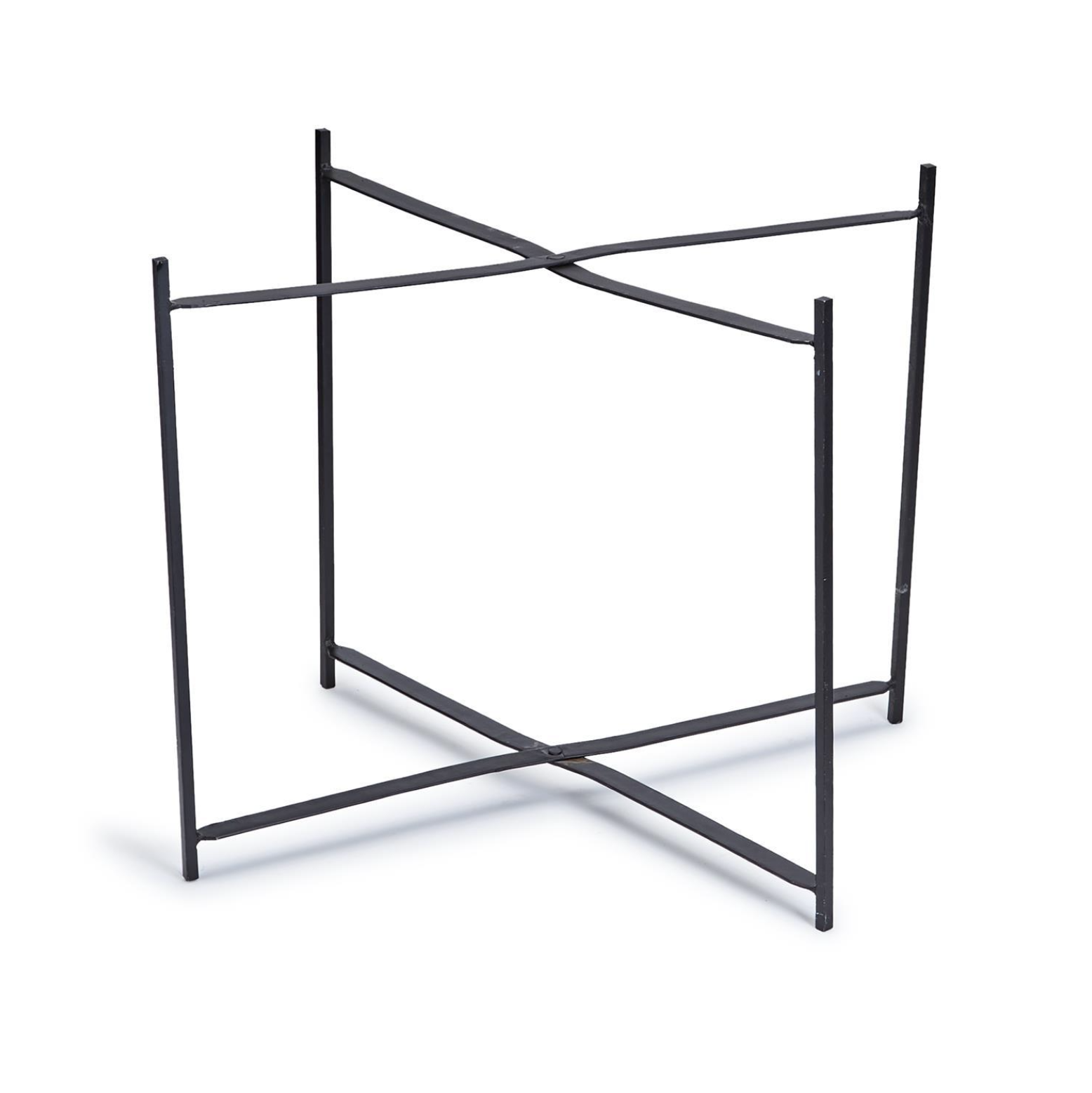 Black X Stand for a 24" Tray