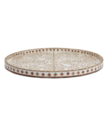 Jaipur Palace Natural Inlaid Tray