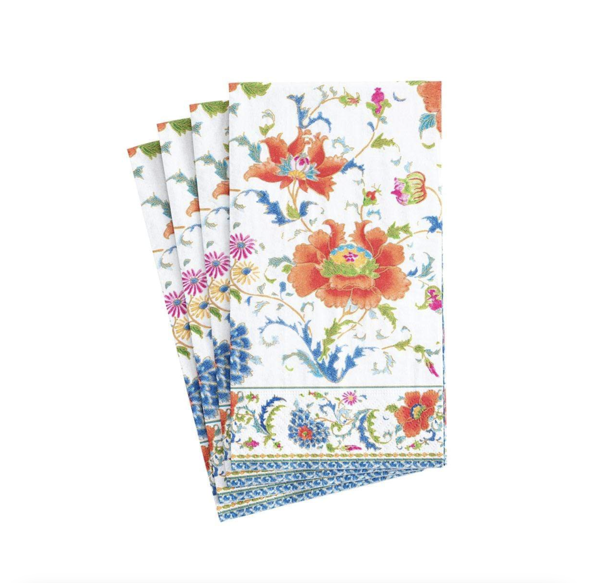 Chinese Ceramic Paper Guest Towel Napkins in White