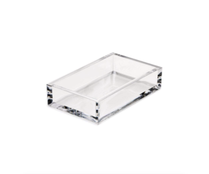 Excentricities Acrylic Guest Towel Napkin Holder Excentricities Inc