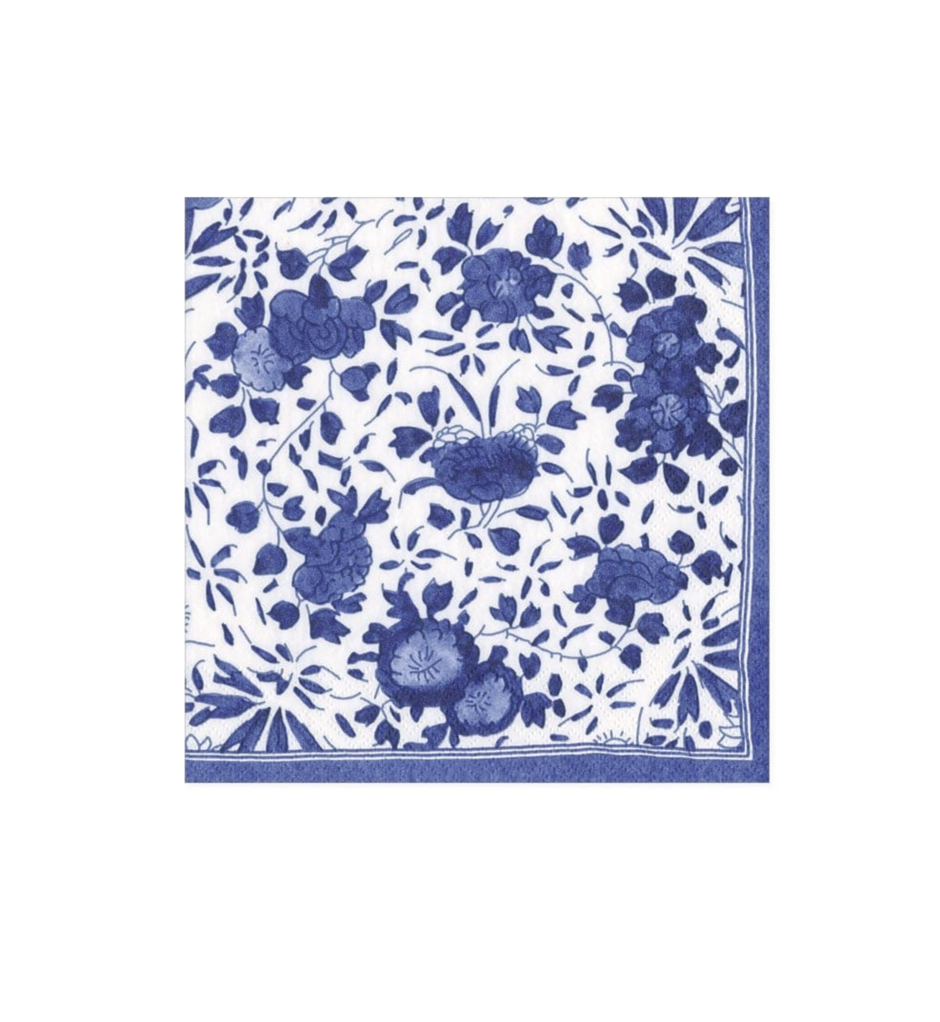 Delft Paper Cocktail Napkins in Blue