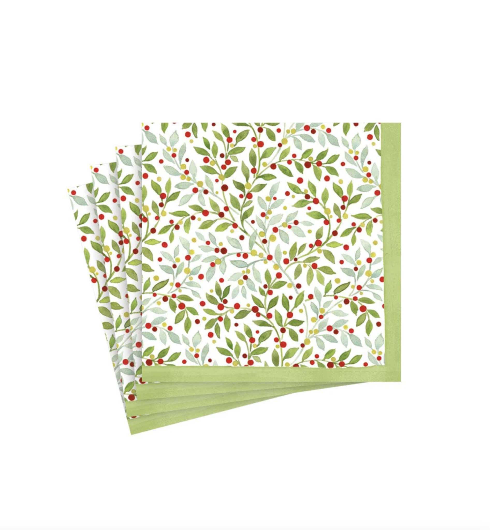 Twining Greenery Paper Cocktail Napkins