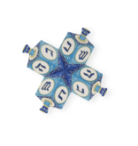 Dreidel Die-Cut Paper Linen Luncheon Napkins