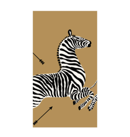 Zebras Gold Guest Towel Napkins
