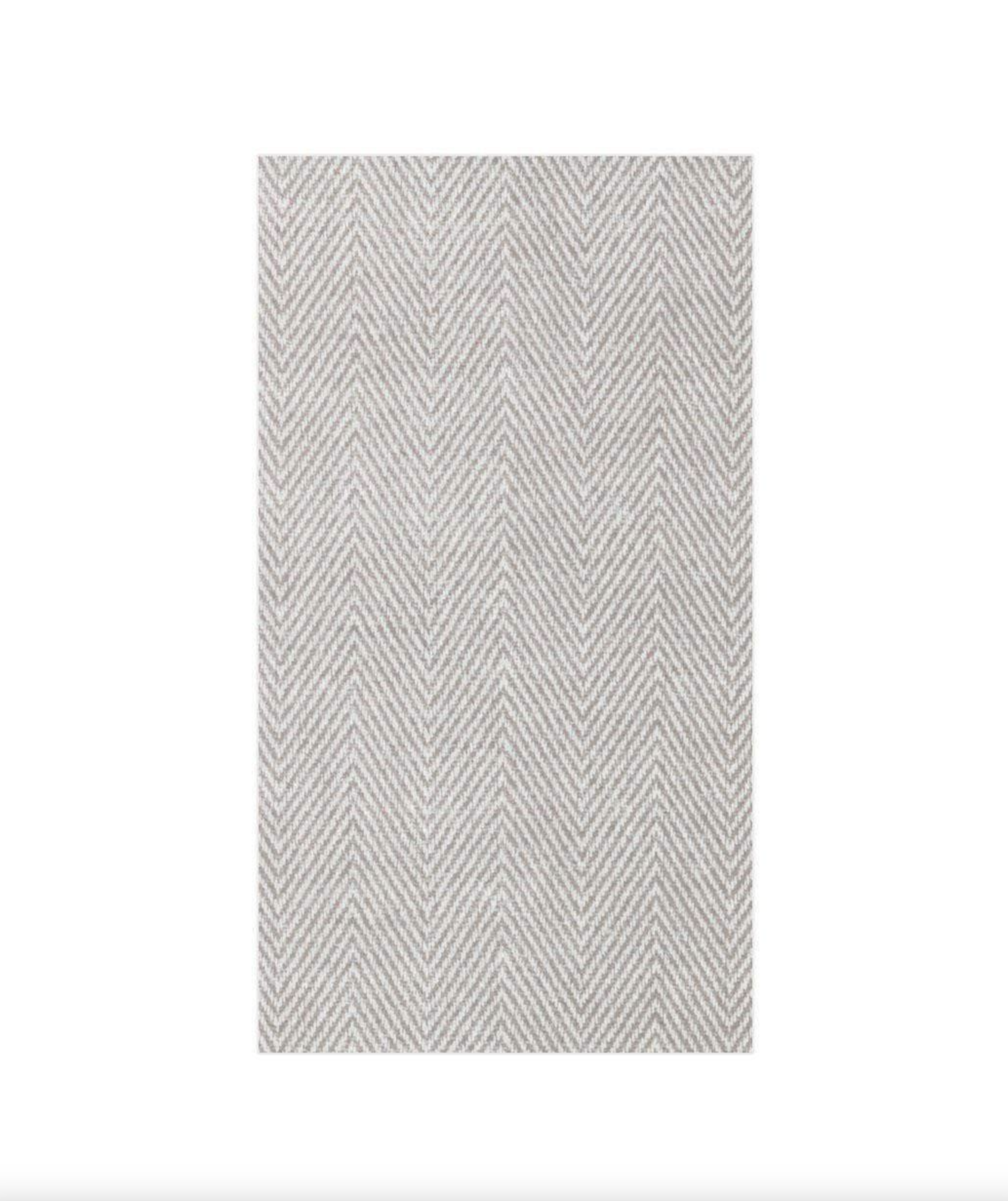 Jute Paper Linen Guest Towel Napkins in Flax