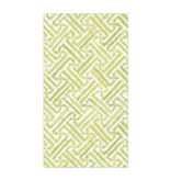 Fretwork Paper Guest Towel Napkins in Moss Green