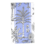 Southern Palms Blue & White Guest Towel Napkins