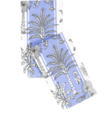 Southern Palms Blue & White Guest Towel Napkins