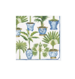 Potted Palms Cocktail Napkin