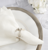 Coral Napkin Rings Silver