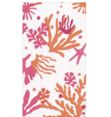Matisse Guest Towel Napkins in Coral & Orange