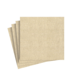 Natural Jute Paper Linen Cocktail Napkins