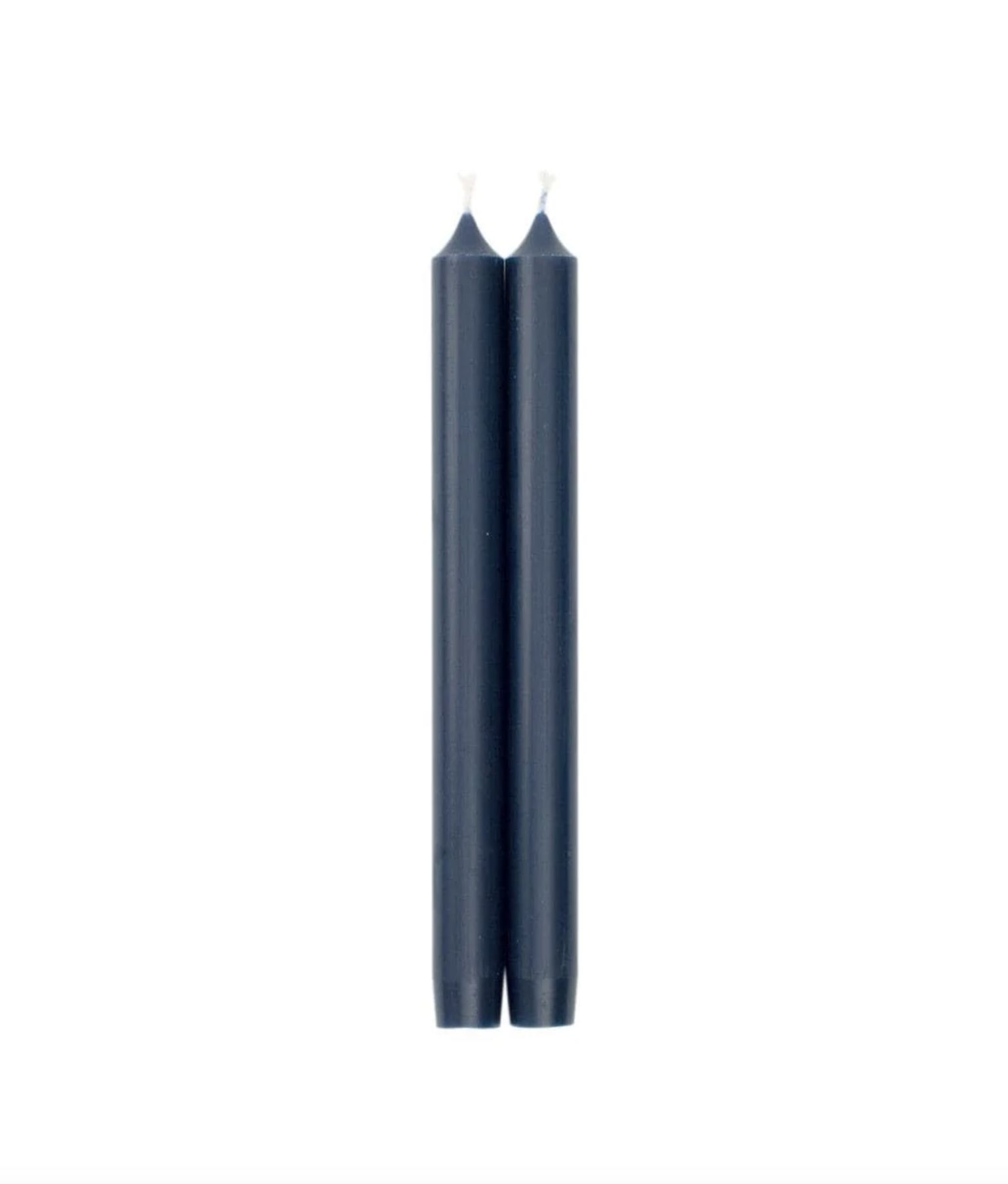 Straight Taper 10" Candles in Marine Blue