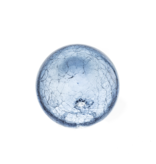 3" Sphere Denim Crackle
