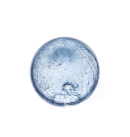 3" Sphere Denim Crackle