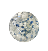 4.5" Sphere Denim & White Speckled