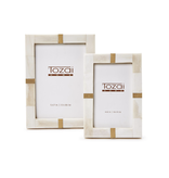 Bone and Brass Photo Frame - 5 x 7