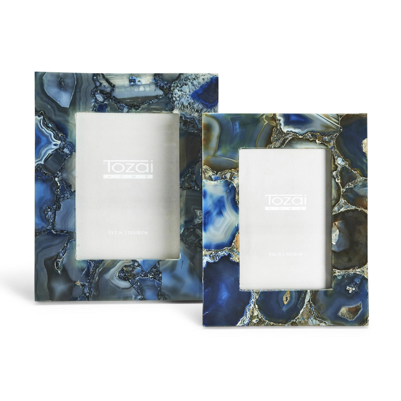 Blue Agate Frame 4x6