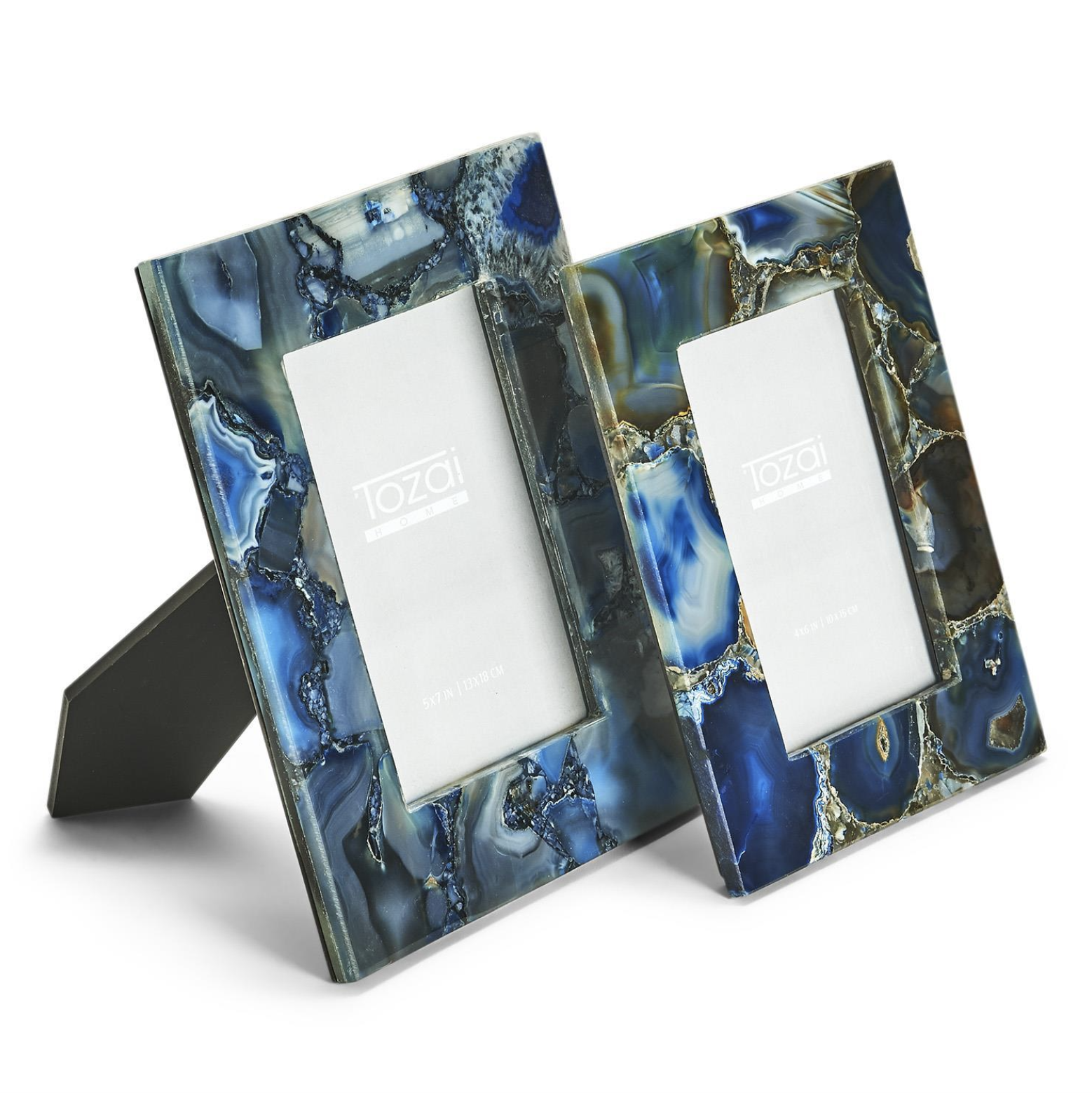 Blue Agate Frame 4x6